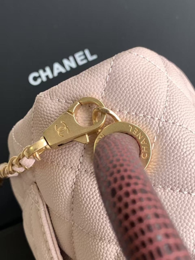 Ch**el top handle bags